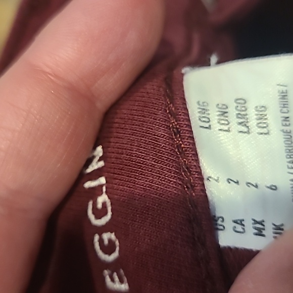 American Eagle super soft jeggings size 2 long. - Picture 6 of 6